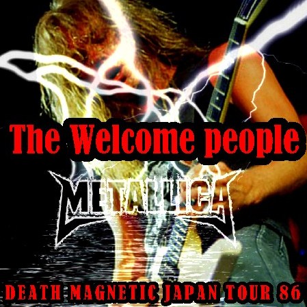 METALLICA 1986 JAPAN PERFORMANCE DEATH MAGNETIC TOUR 86 .11.15 ( CD )