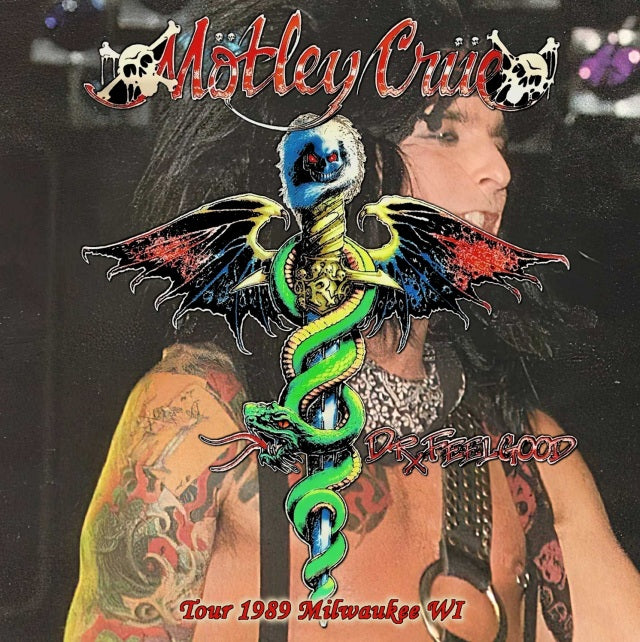 MOTLEY CREW 1989 US TOUR NOVEMBER 29 MILWHAKEY ( CD )