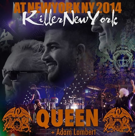 QUEEN+ ADAM LAMBERT 2014 AMERICAN TOUR JULY 17 NY MSG ( CD )