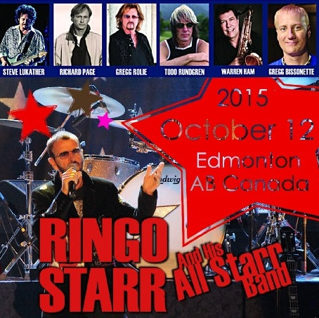 APPLE STAR & HIZ ALL -STAR BAND 2015 NORTH AMERICAN TOUR OCTOBER 12 CANADA ( CD )