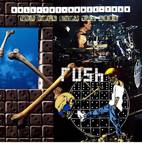 RUSH 1991 AMERICAN TOUR DECEMBER 7 NEW YORK ROLL THE BONES ( CD )