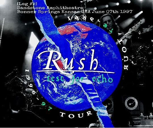 RUSH 1997 AMERICAN TOUR JUNE 7 KANSAS TEST FOR ECHO ( CD )