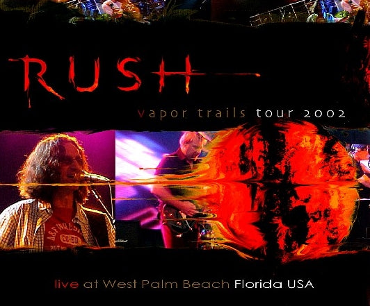 RUSH 2002 AMERICAN TOUR OCTOBER 11 FLORIDA VAPOR TRAILS ( CD )