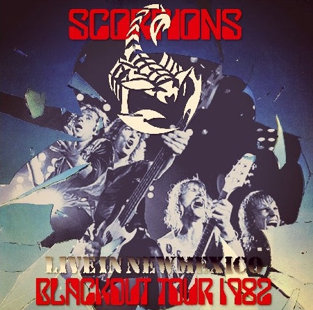 SCORPIONS 1982 NORTH AMERICAN TOUR AUGUST 20 NEW MEXICO ( CD )