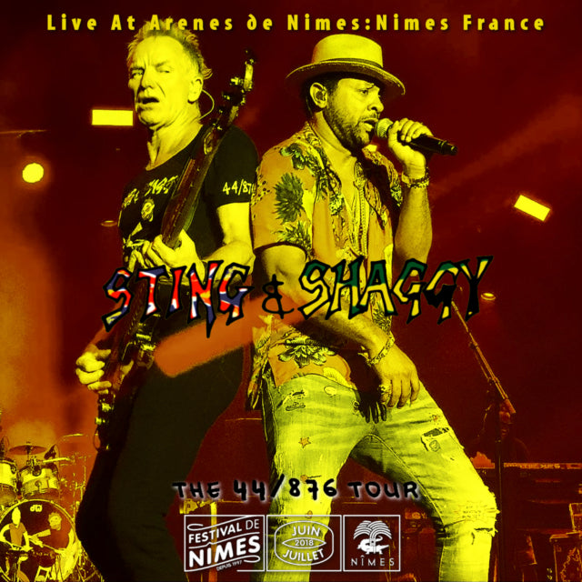 STING & SHAGGY JULY 17, 2018 FRANCE THE 44876 TOUR ( CD )