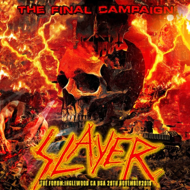 SLAYER 2019 FINAL TOUR NOVEMBER 29 EAGLEWOOD CA ( CD )