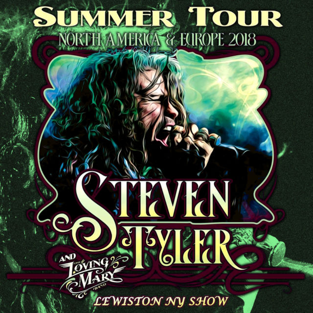 STEVEN TYLER 2018 SOLO TOUR JUNE 12 NY ( CD )