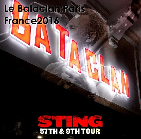 STING 2016 EUROPEAN TOUR NOVEMBER 12, PARIS 57TH & 9TH PROMO ( CD )