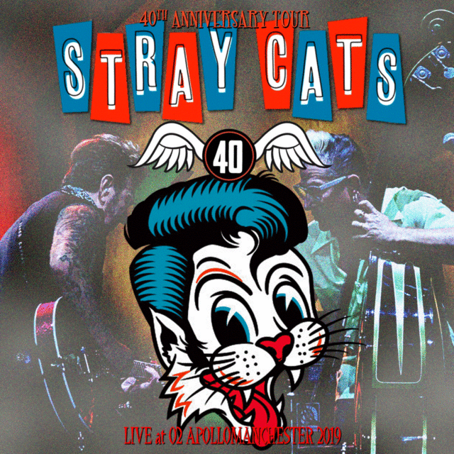 STRAY CATS 2019 40TH ANNIVERSARY TOUR JUNE 25 MANCHESTER ( CD )