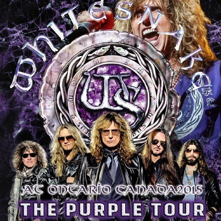 WHITE SNAKE 2015 WORLD TOUR JULY 2 CANADA ONTARIO+BONUSTHE PURPLE ( CD )