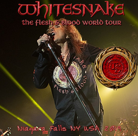 WHITE SNAKE 2019 AMERICAN TOUR MAY 18 NIAGARA FALLS ( CD )