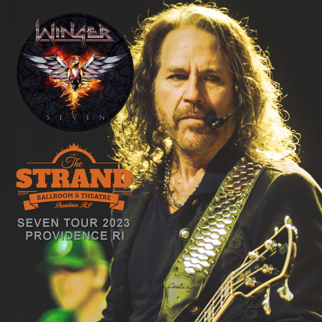 WINGER 2023 US TOUR JULY 7 ROAD ISLAND ( CD )