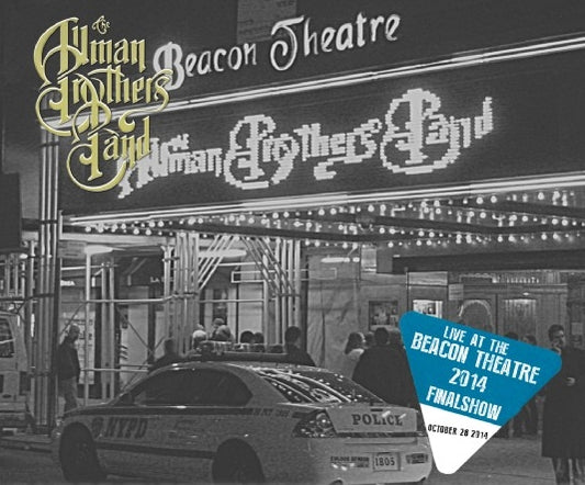 ALLMAN BROTHERS BAND 2014 NY PERFORMANCE FINAL CONCERT OCTOBER 28 BEC CONS THEATER ( CD )