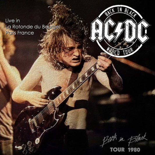 ACDC 1980 EUROPEAN TOUR NOVEMBER 29 PARIS+BONUS ( CD )