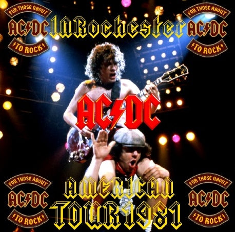 ACDC 1981 AMERICAN PERFORMANCE DECEMBER 17 NEW YORK FOR THOSE ABOUT TO ROCK TOUR SBD ( CD )