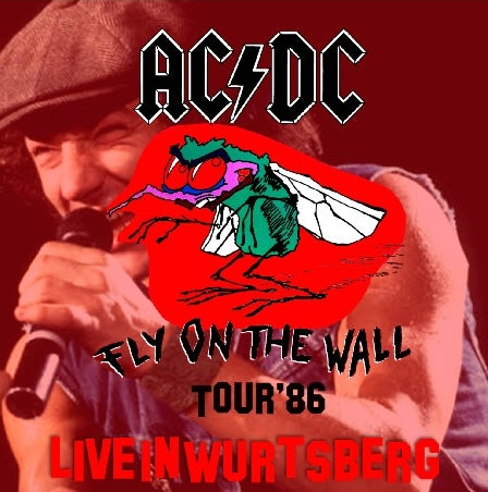 ACDC 1986 EUROPEAN TOUR FEBRUARY 7 GERMANY FLY ON THE WALL ( CD )