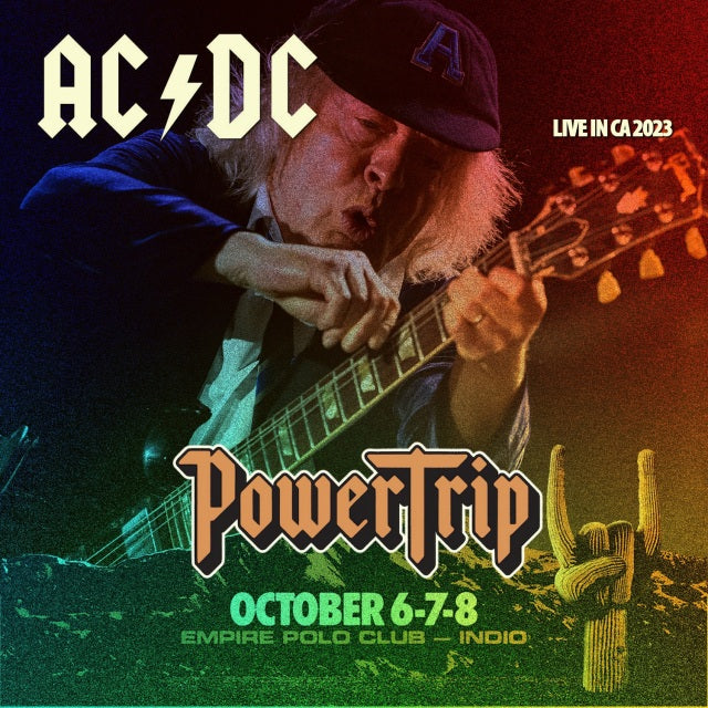 ACDC OCTOBER 7, 2023 INDIO POWER TRIP ( CD )