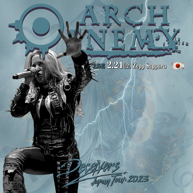 ARCH ENEMY 2023 JAPAN PERFORMANCE FEBRUARY 24 SAPPORO ( CD )