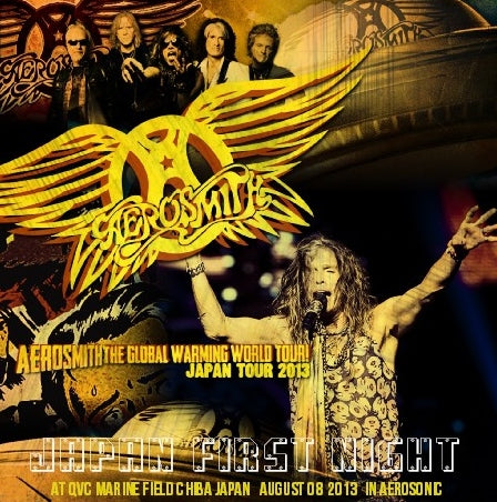 AEROSMITH 2013 JAPAN PERFORMANCE AUGUST 8 CHIBA+BONUS ( CD )