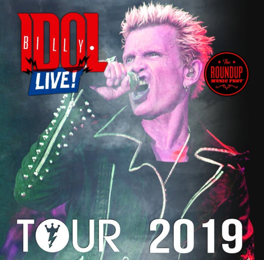 BILLY IDOL NORTH AMERICA TOUR 2019 JULY 10 CANADA + BONUS ( CD )