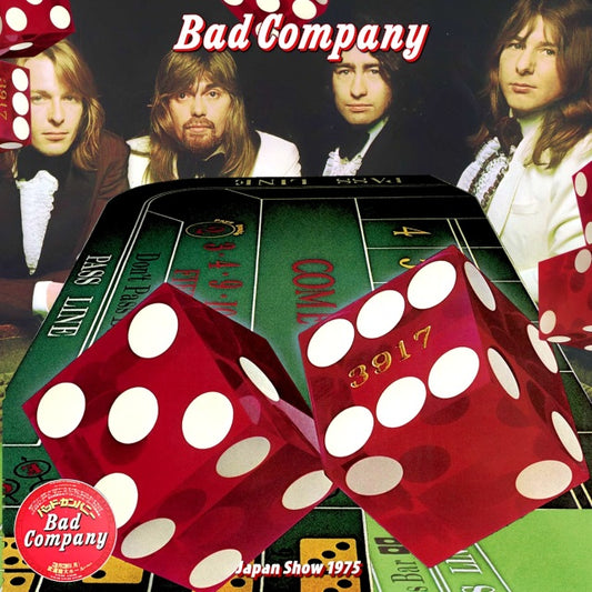 BAD COMPANY 1975 FIRST NIGHT LONG -TERM VISIT TO JAPAN MARCH 3RD TOKYO+BONUS ( CD )