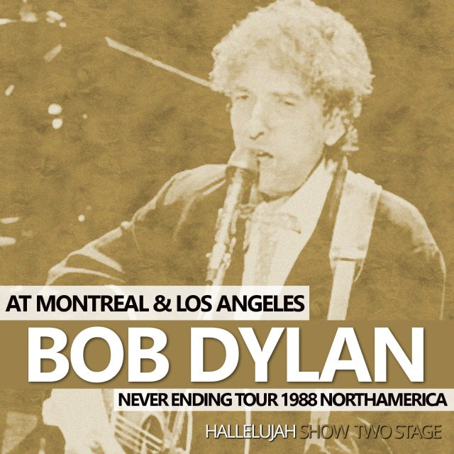 BOB DYLAN 1988 US TOUR MONTREAL & LOS ANGELES ( CD )