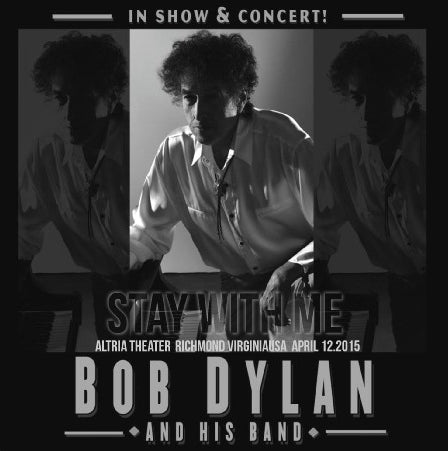 BOB DYLAN 2015 AMERICAN TOUR APRIL 12 VIRGINIA ( CD )