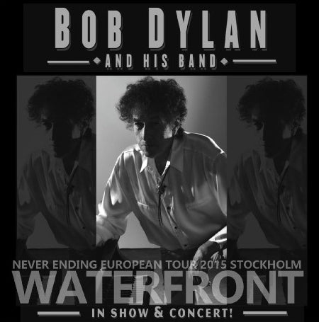 BOB DYLAN 2015 EUROPEAN TOUR OCTOBER 5 STOCKHOLM ( CD )