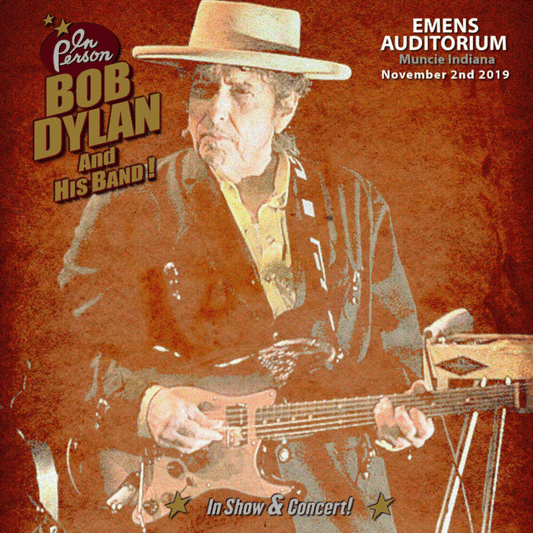 BOB DYLAN 2019 USA TOUR NOVEMBER 2 INDIANA ( CD )