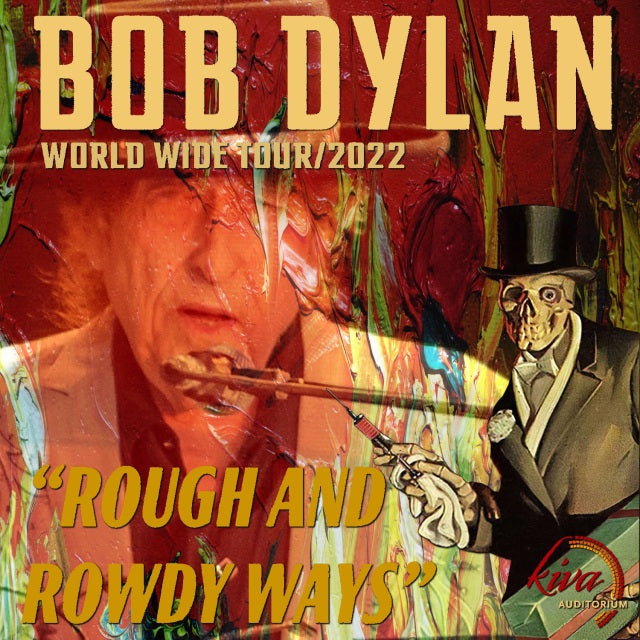 BOB DYLAN 2022 US TOUR MARCH 6 NEW MEXICO ( CD )