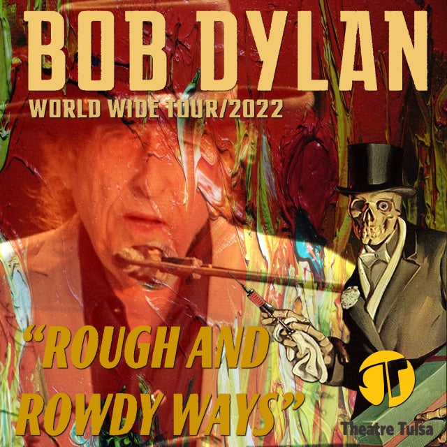 BOB DYLAN 2022 US TOUR APRIL 13 OKLAHOMATARUSA ( CD )