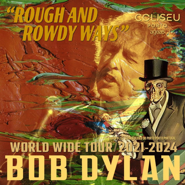 BOB DYLAN 2023 EUROPEAN TOUR FIRST DAY JUNE 2 PORTUGAL PORTO ( CD )