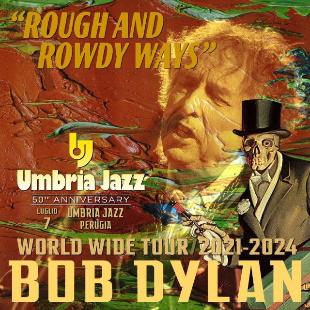 BOB DYLAN 2023 EUROPEAN TOUR JULY 7, ITALIAN PELUSIA ( CD )