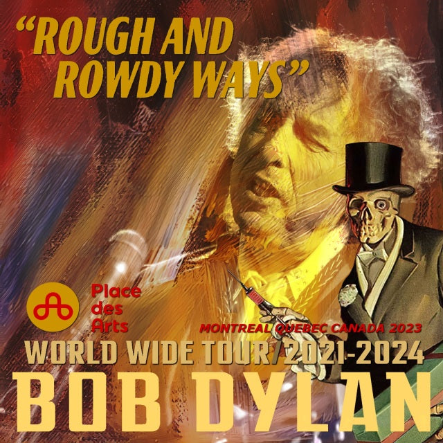 BOB DYLAN 2023 NORTH AMERICAN TOUR OCTOBER 28, CANADA MONTREAL ( CD )