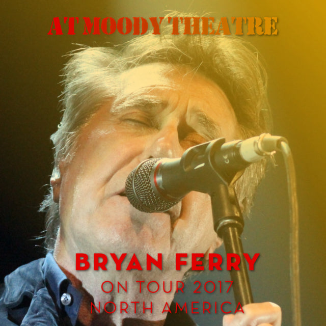 BRIAN FERRY 2017 AMERICAN TOUR MARCH 22 TEXAS ( CD )