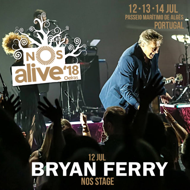 BRIAN FERRY 2018 EUROPEAN TOUR JULY 12 PORTUGAL SBD ( CD )