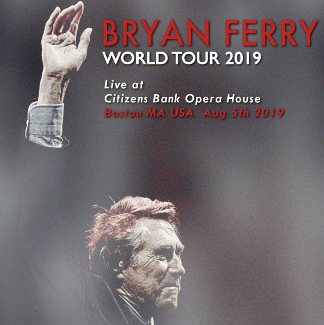 BRIAN FERRY 2019 WORLD TOUR AUGUST 5 BOSTON ( CD )