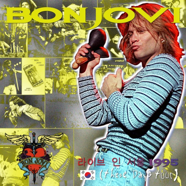 BON JOVI MAY 10, 1995 SOUTH KOREA + BONUS SBD ( CD )