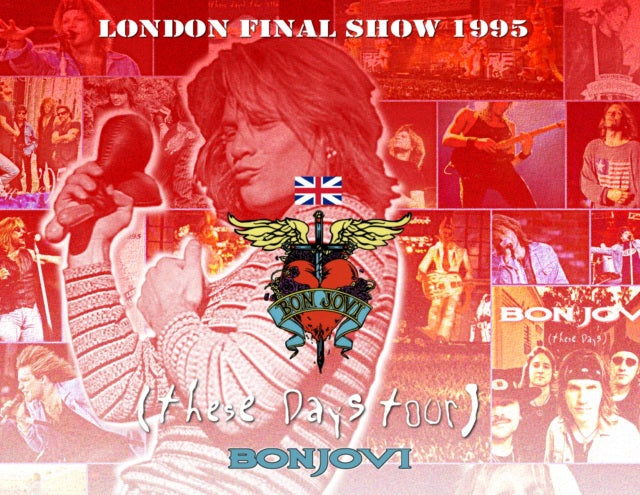 BON JOVI 1995 EUROPEAN TOUR JUNE 25 LONDON+BONUS ( CD )