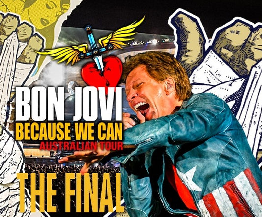 BON JOVI 2013 WORLD TOUR THE LAST DAY DECEMBER 17 BRISBANE+BONUS ( CD )