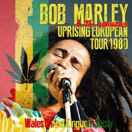 BOB MARLEY 1980 EUROPEAN TOUR JULY 12 UPRISING TOURS ( CD )