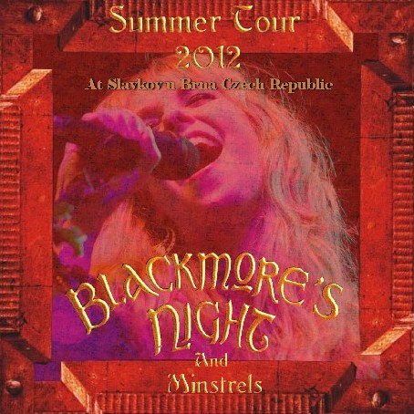 BLACKMORE NIGHT 2012 EUROPEAN TOUR JULY 29 CZECH REPUBLIC ( CD )