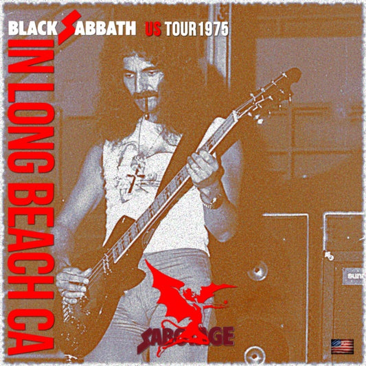 BLACK SABATH 1975 USA TOUR SEPTEMBER 7 SABOTAGE ( CD )