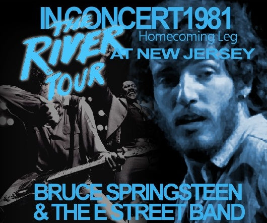 BRUCE SPRING STEEN 1981 AMERICAN TOUR JULY 9 NEW JERSEY THE RIVER ( CD )