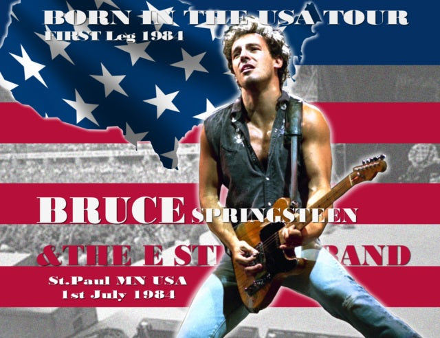 BRUCE SPRINGSTEEN 1984 USA TOUR JULY 1ST ST. PAUL BORN IN THE U.S.A. ( CD )