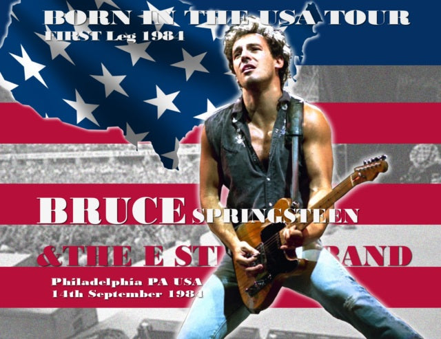 BRUCE SPRINGSTEEN 1984 USA TOUR SEPTEMBER 14 BORN IN THE U.S.A. ( CD )