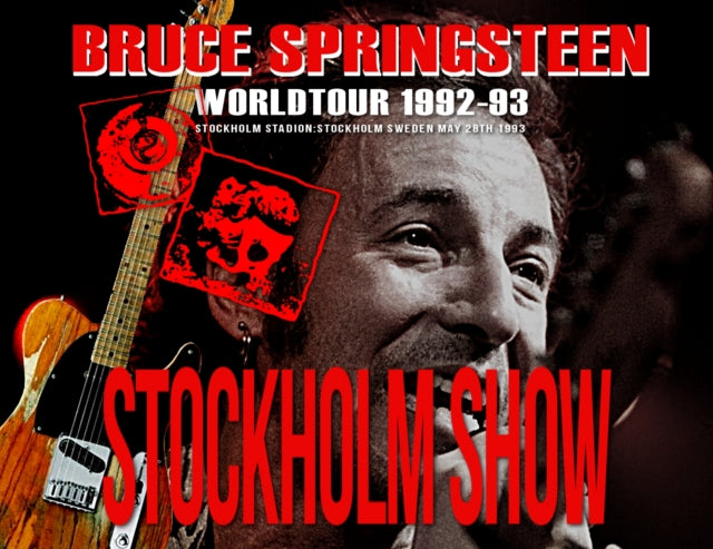 BRUCE SPRINGSTEEN 1993 EUROPEAN TOUR MAY 28 SWEDEN ( CD )