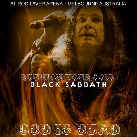 BLACK SABATH 2013 AUSTRALIAN TOUR APRIL 29 MELBOURNE REUNION ( CD )