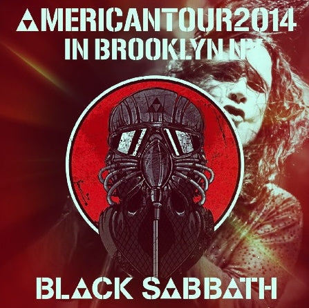 BLACK SABATH 2014 AMERICAN TOUR FIRST DAY MARCH 31 NEW YORK ( CD )