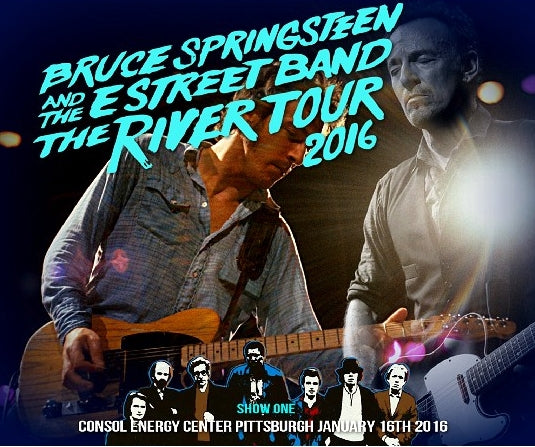 BRUCE SPRINGSTEEN 2016 THE RIVER TOUR FIRST DAY PITTSBURG ( CD )